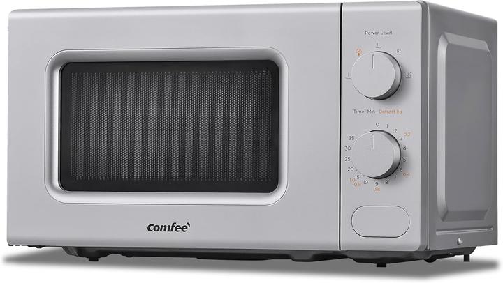 Comfee Compact microwave with 5 power levels, fast defrost, and manual timer (20 l)