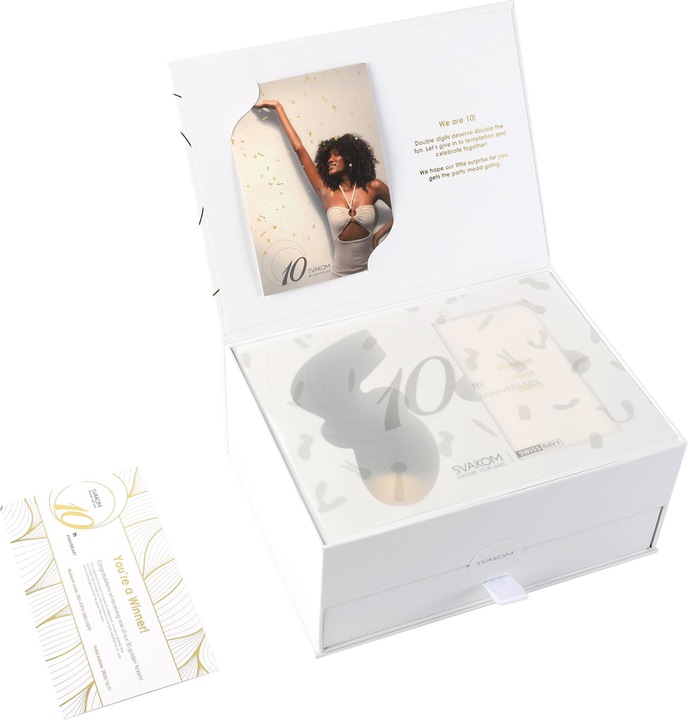 Actual product image Svakom 10th Anniversary Box