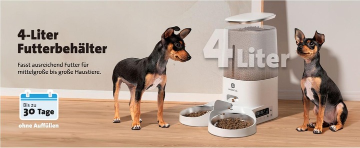 Immagine prodotto Molly&Cody Distributore automatico di cibo per animali LUCKY (4 l)