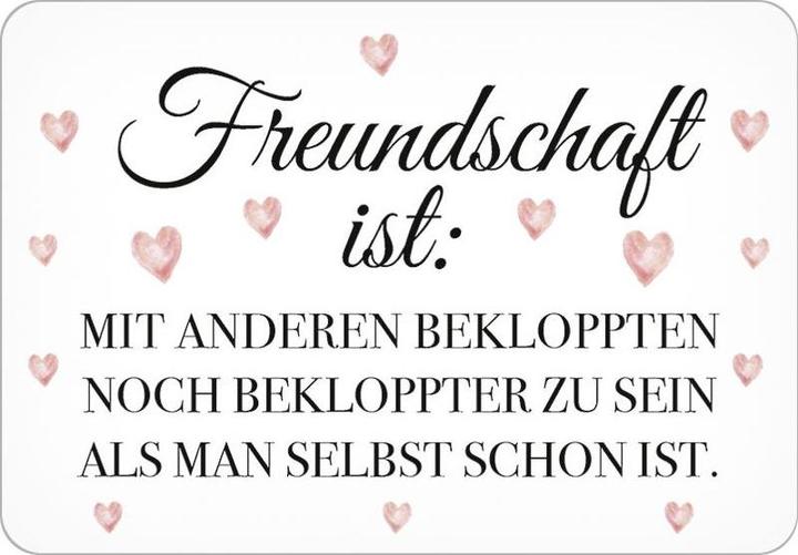 Friendship (16.5 x 11.5 cm)