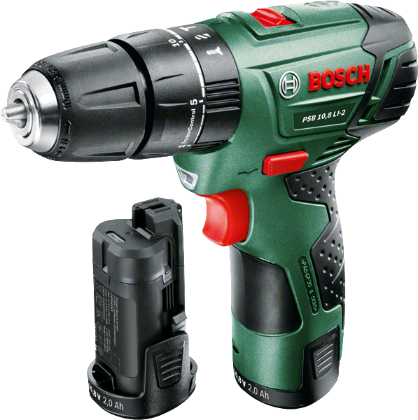 Bosch Home & Garden PSB 10,8 LI-2 Color Guide Box (Akkubetrieb)