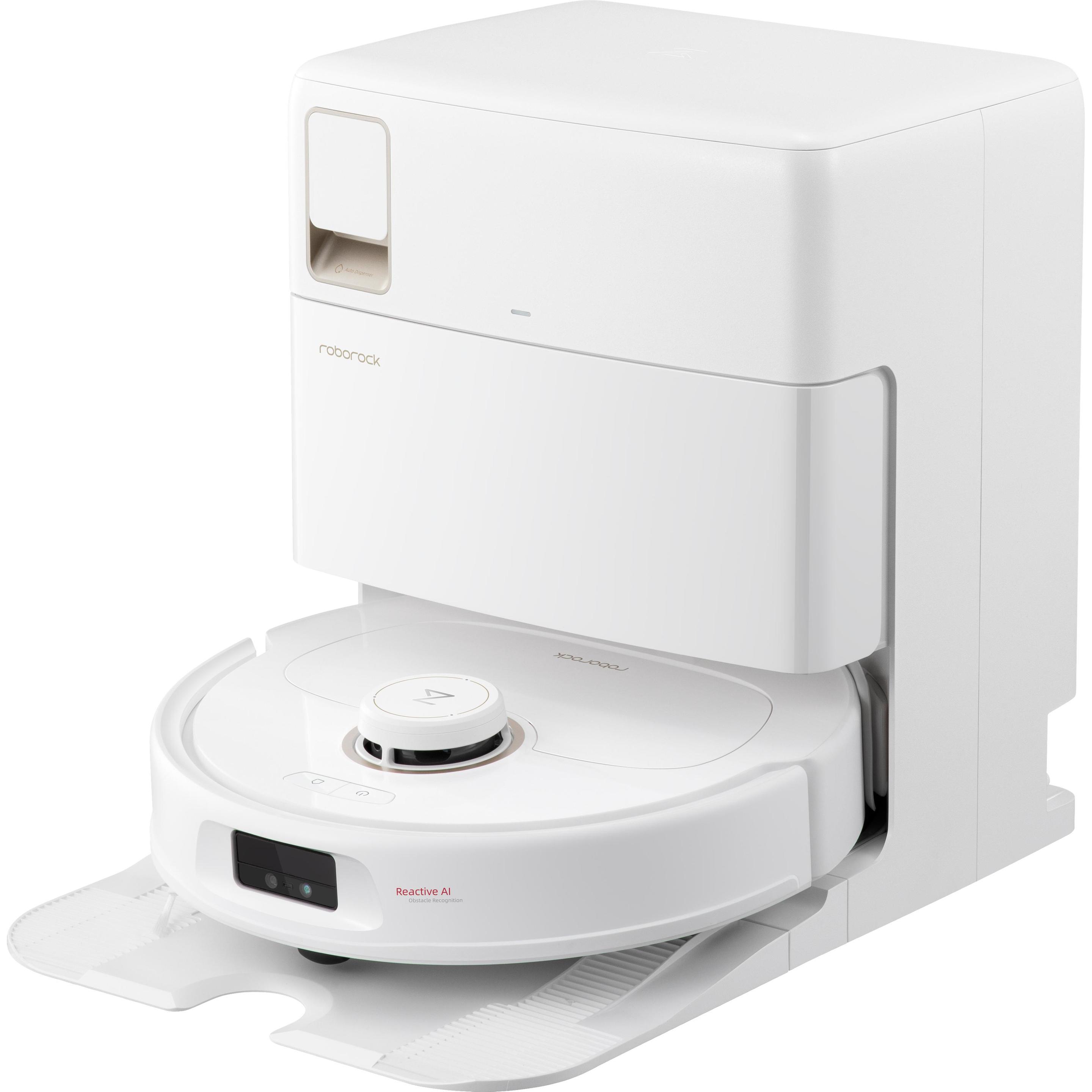 Roborock Qrevo MaxV, Robot aspirapolvere, Bianco