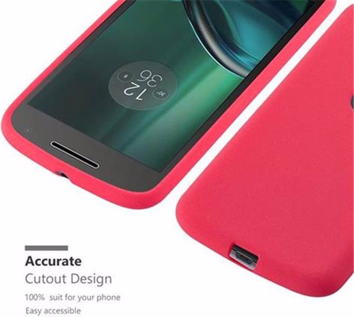 Actual product image Cadorabo TPU Frosted Cover (Motorola Moto G4 Plus, Motorola Moto G4)
