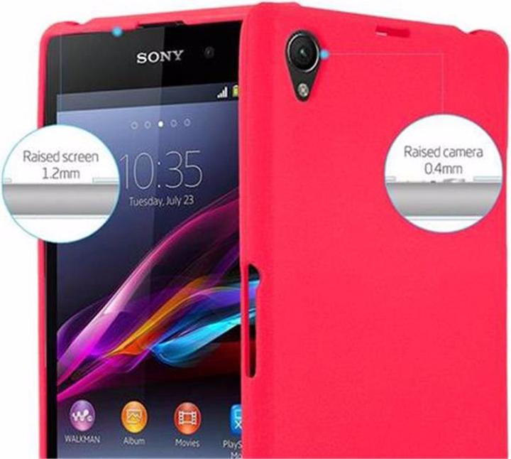 Actual product image Cadorabo TPU Frosted Cover (Sony Xperia Z1 Compact)
