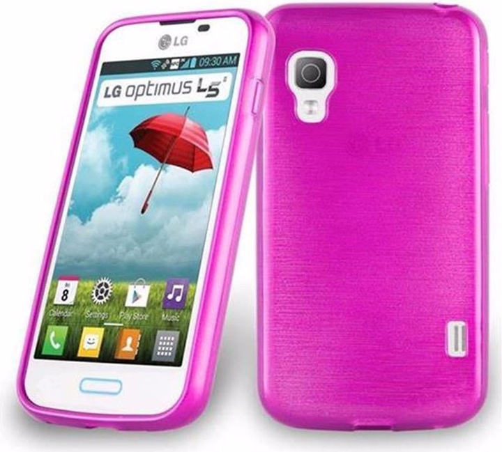Produktbild Cadorabo TPU Brushed Cover (LG Optimus L5 II)