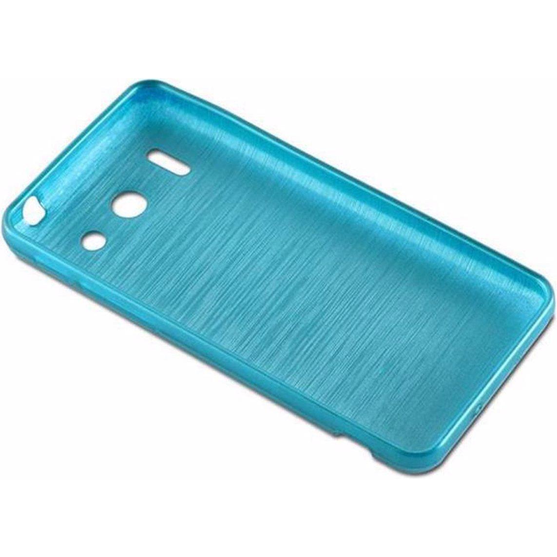Thumbnail - Cadorabo TPU Brushed Cover (Huawei Ascend G510), Smartphone Hülle, Türkis