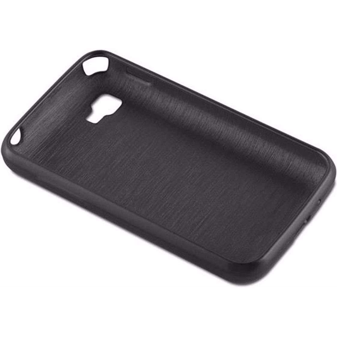 Thumbnail - Cadorabo TPU Brushed Cover (LG Optimus L4 II), Smartphone Hülle, Schwarz