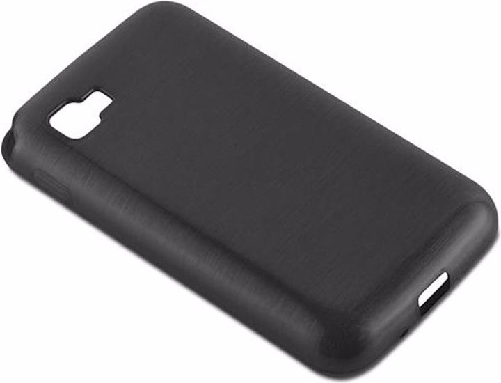 Actual product image Cadorabo TPU Brushed Cover (LG Optimus L4 II)