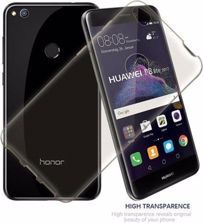 Image du produit Cadorabo TPU Ultra Slim AIR Cover (Huawei P8 Lite (2017), Huawei P9 Lite (2017))