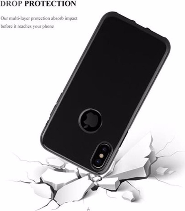 Actual product image Cadorabo TPU Ultra Slim AIR Cover (Apple iPhone X)