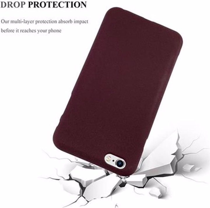 Produktbild Cadorabo TPU Frosted Cover (Apple iPhone 6)