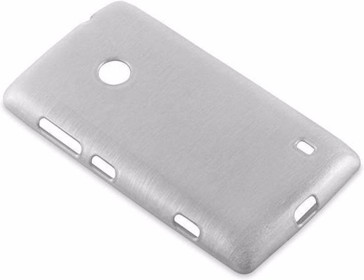 Actual product image Cadorabo TPU Brushed Cover (Nokia Lumia 525)