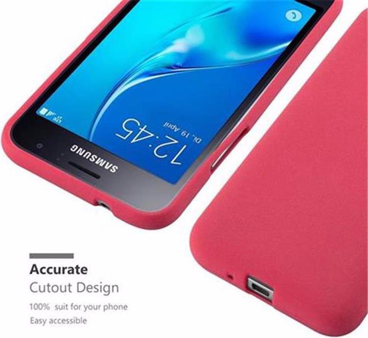 Actual product image Cadorabo TPU Frosted Cover (Samsung Galaxy J1 (2016))