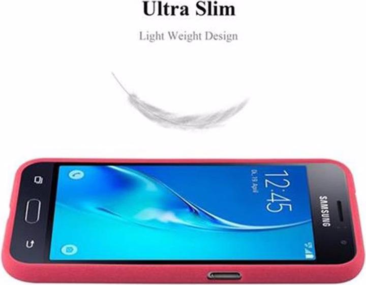 Actual product image Cadorabo TPU Frosted Cover (Samsung Galaxy J1 (2016))