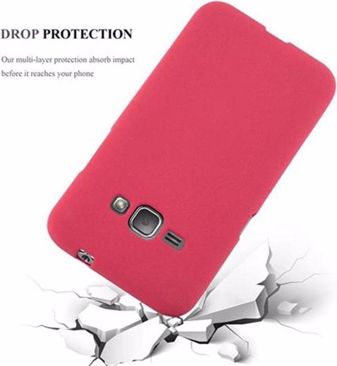 Actual product image Cadorabo TPU Frosted Cover (Samsung Galaxy J1 (2016))