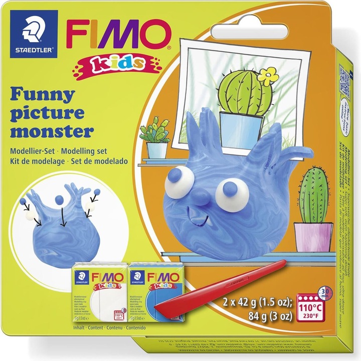 Immagine prodotto Magni Set di modellazione FIMO per bambini Divertente immagine di un mostro