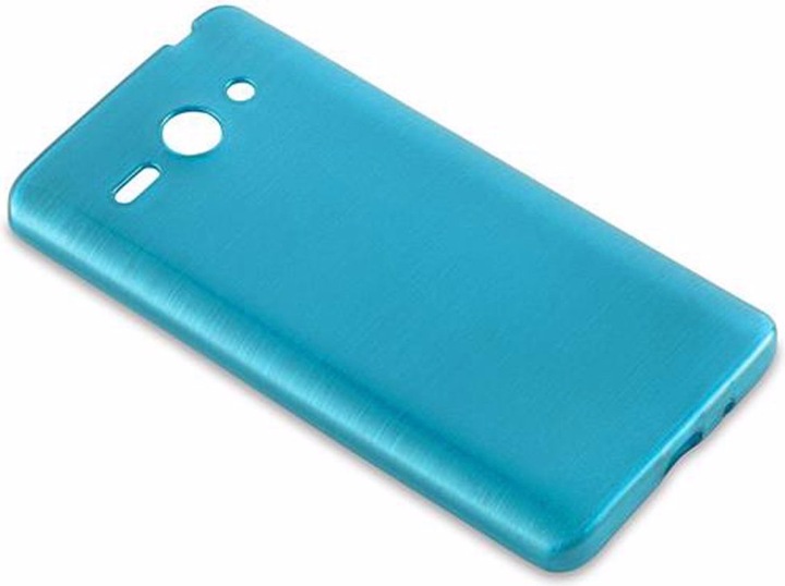 Actual product image Cadorabo TPU Brushed Cover (Huawei Ascend G510, Huawei Ascend G525, Huawei Ascend G520)