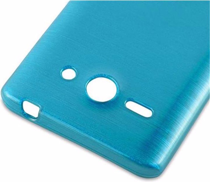 Actual product image Cadorabo TPU Brushed Cover (Huawei Ascend G510, Huawei Ascend G525, Huawei Ascend G520)