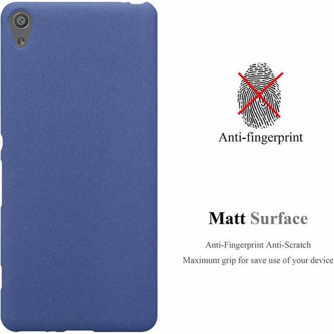 Thumbnail - Cadorabo TPU Frosted Cover (Sony Xperia XA), Smartphone Hülle, Blau