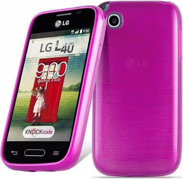 Produktbild Cadorabo TPU Brushed Cover (LG L40)