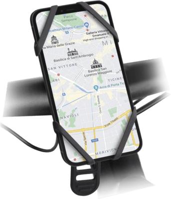 Produktbild SBS Silikon-Handyhalterung bis 6.5" für Fahrrad/E-Scooter