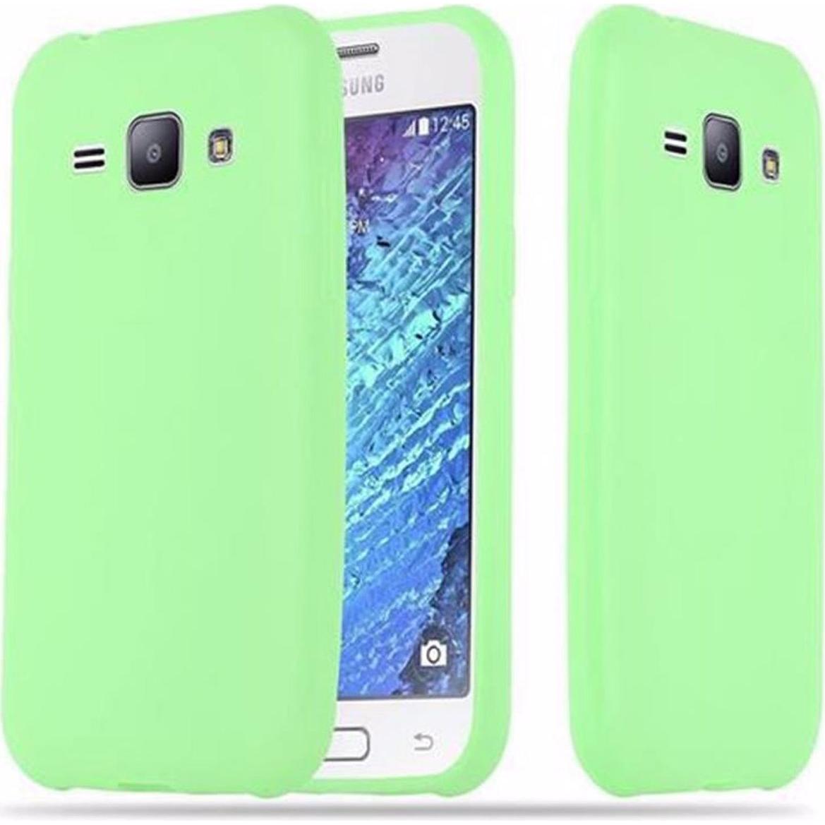 Thumbnail - Cadorabo TPU Candy Cover (Samsung Galaxy J1), Smartphone Hülle, Grün