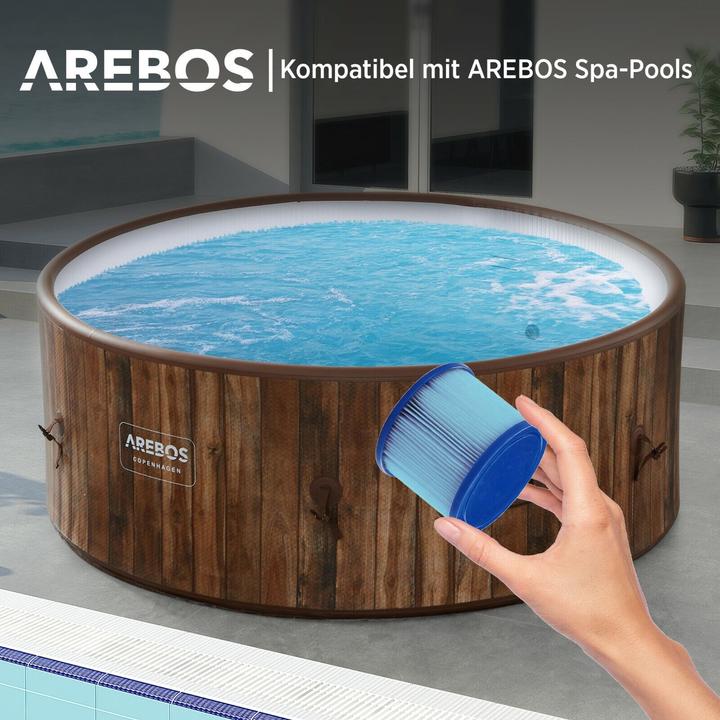 Produktbild Arebos Antimikrobieller Filter für Spa Pool