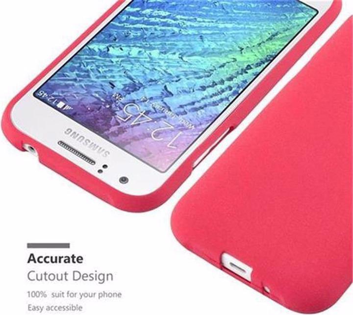 Actual product image Cadorabo TPU Frosted Cover (Samsung Galaxy J1)
