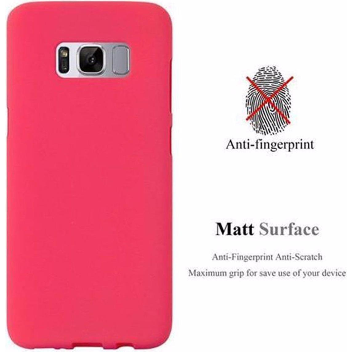 Thumbnail - Cadorabo TPU Frosted Cover (Samsung Galaxy S8+), Smartphone Hülle, Rot