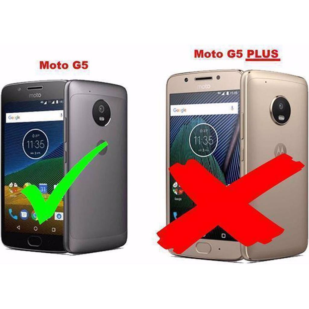 Thumbnail - Cadorabo TPU Frosted Cover (Motorola Moto G5), Smartphone Hülle, Schwarz