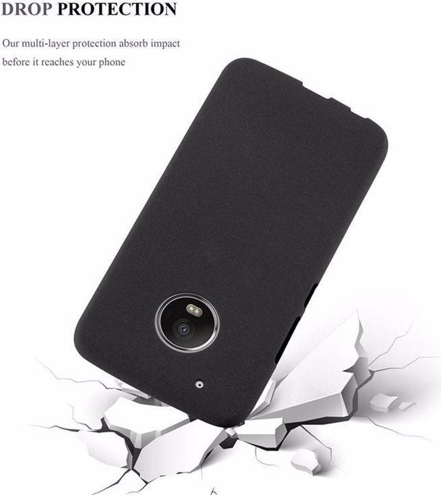 Produktbild Cadorabo TPU Frosted Cover (Motorola Moto G5)