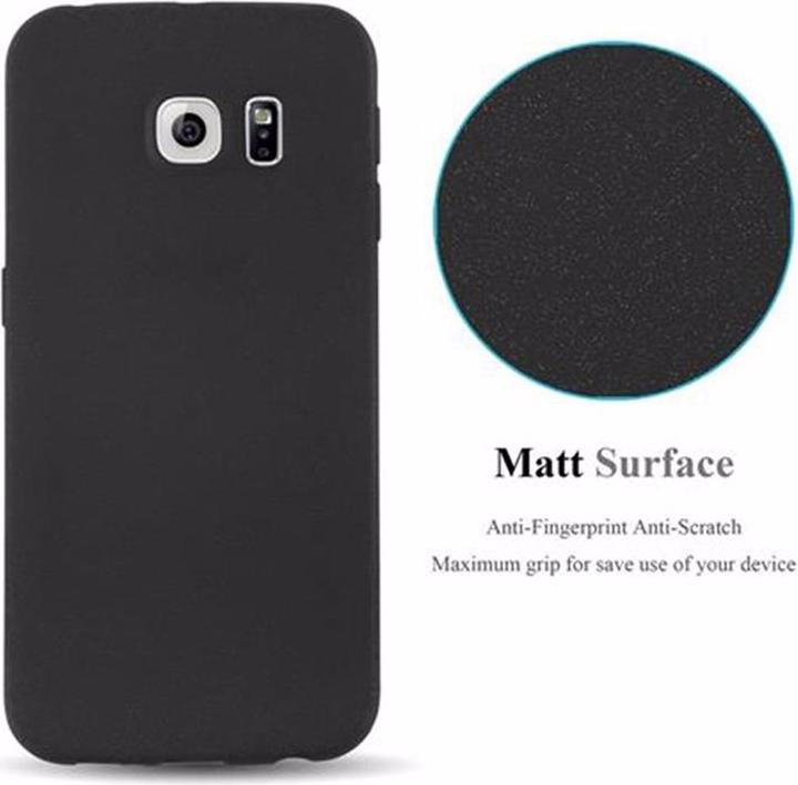 Produktbild Cadorabo TPU Frosted Cover (Samsung Galaxy S6 Edge)