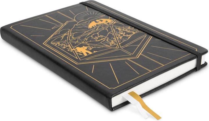 Actual product image Glass Staff Dungeons & Dragons RPG Journal 5e Black (Lined, Hardcover)