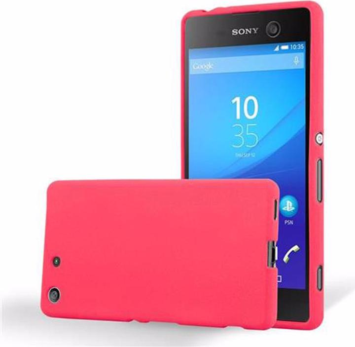 Actual product image Cadorabo TPU Frosted Cover (Sony Xperia M5)