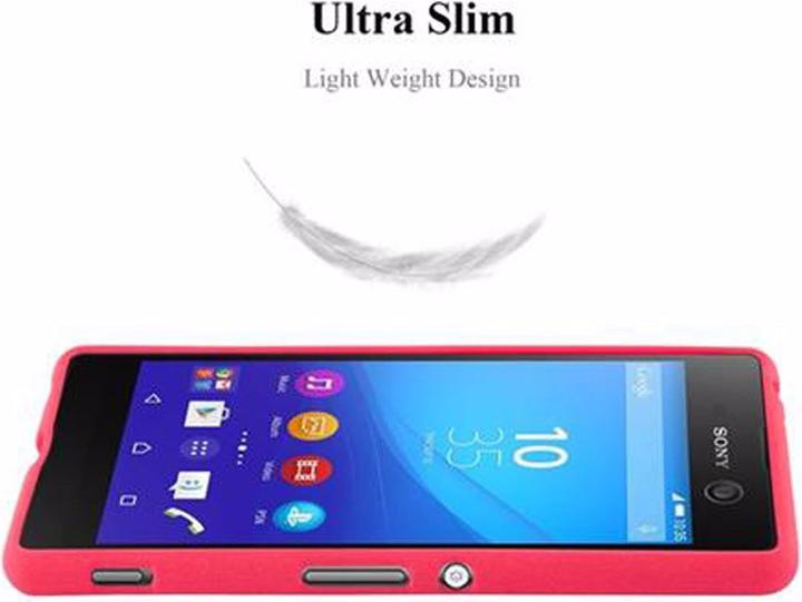 Actual product image Cadorabo TPU Frosted Cover (Sony Xperia M5)