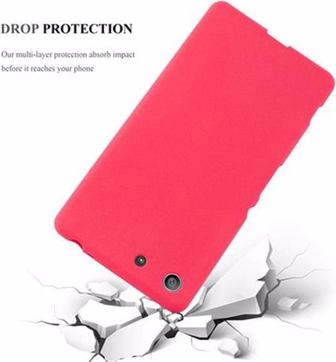 Actual product image Cadorabo TPU Frosted Cover (Sony Xperia M5)