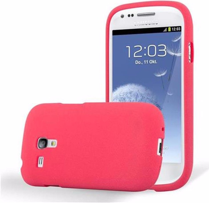Actual product image Cadorabo TPU Frosted Cover (Samsung Galaxy S3 Mini)