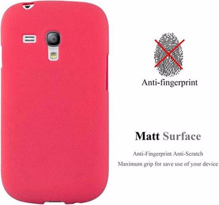 Actual product image Cadorabo TPU Frosted Cover (Samsung Galaxy S3 Mini)