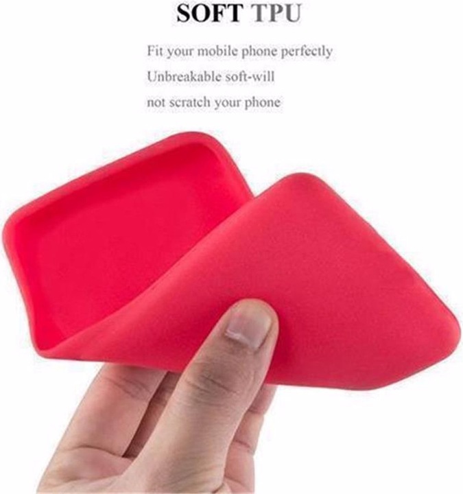 Actual product image Cadorabo TPU Frosted Cover (Samsung Galaxy S3 Mini)