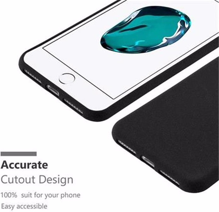 Actual product image Cadorabo TPU Frosted Cover (Apple iPhone 7 Plus, Apple iPhone 7s Plus)