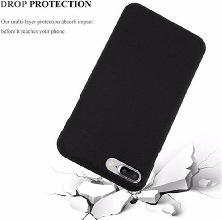 Actual product image Cadorabo TPU Frosted Cover (Apple iPhone 7 Plus, Apple iPhone 7s Plus)