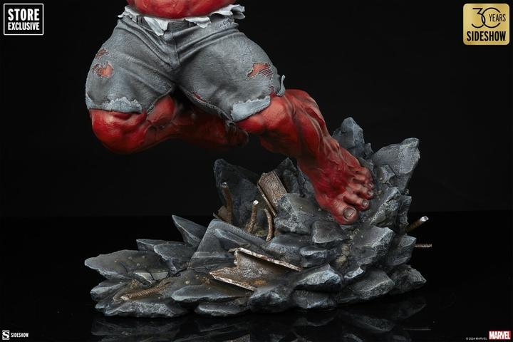 Image du produit Sideshow Marvel statuette Premium Format Red Hulk : Thunderbolt Ross 74 cm