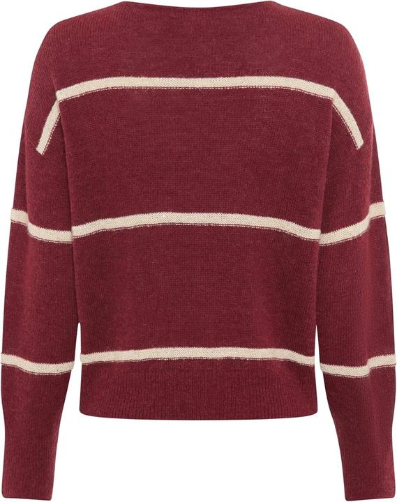 Actual product image BRAX Lightweight Alpaca Sequins Stripe Pullover (40, 42)