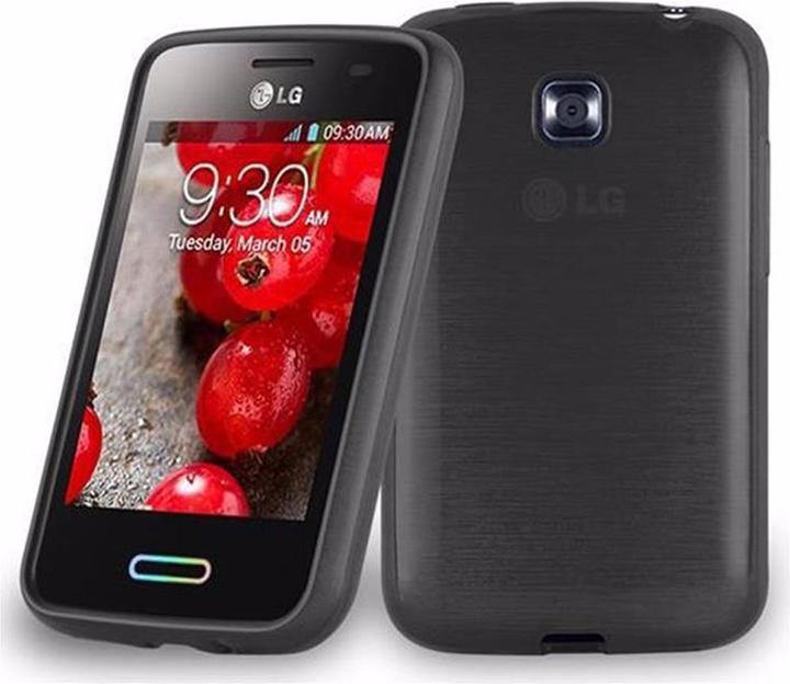 Image du produit Cadorabo Couverture TPU brossé (LG Optimus L3 II)
