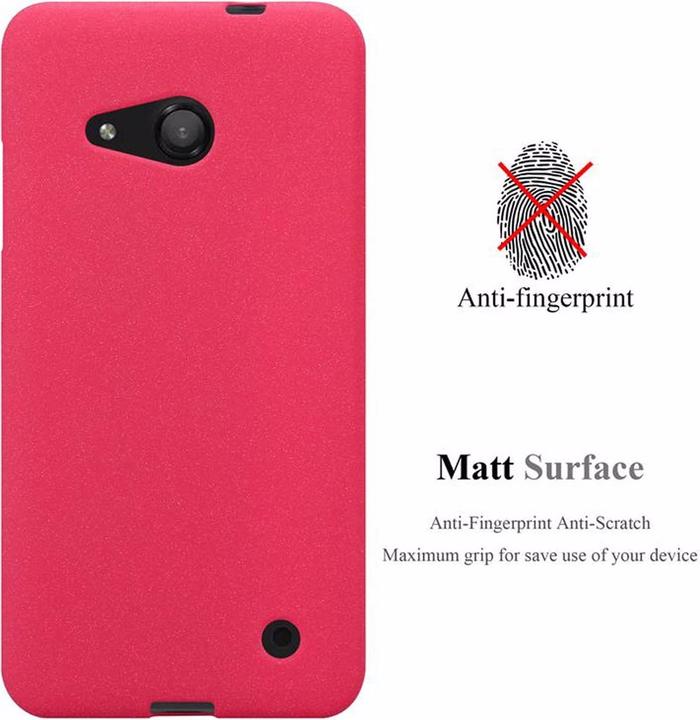 Actual product image Cadorabo TPU Frosted Cover (Microsoft Lumia 550)