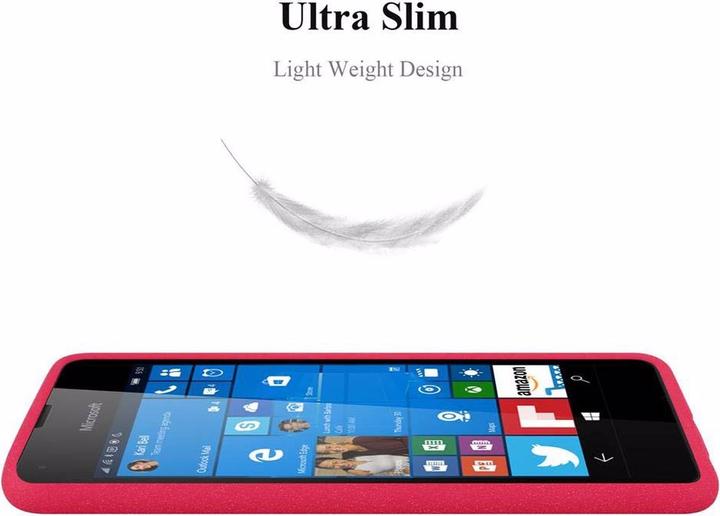 Actual product image Cadorabo TPU Frosted Cover (Microsoft Lumia 550)