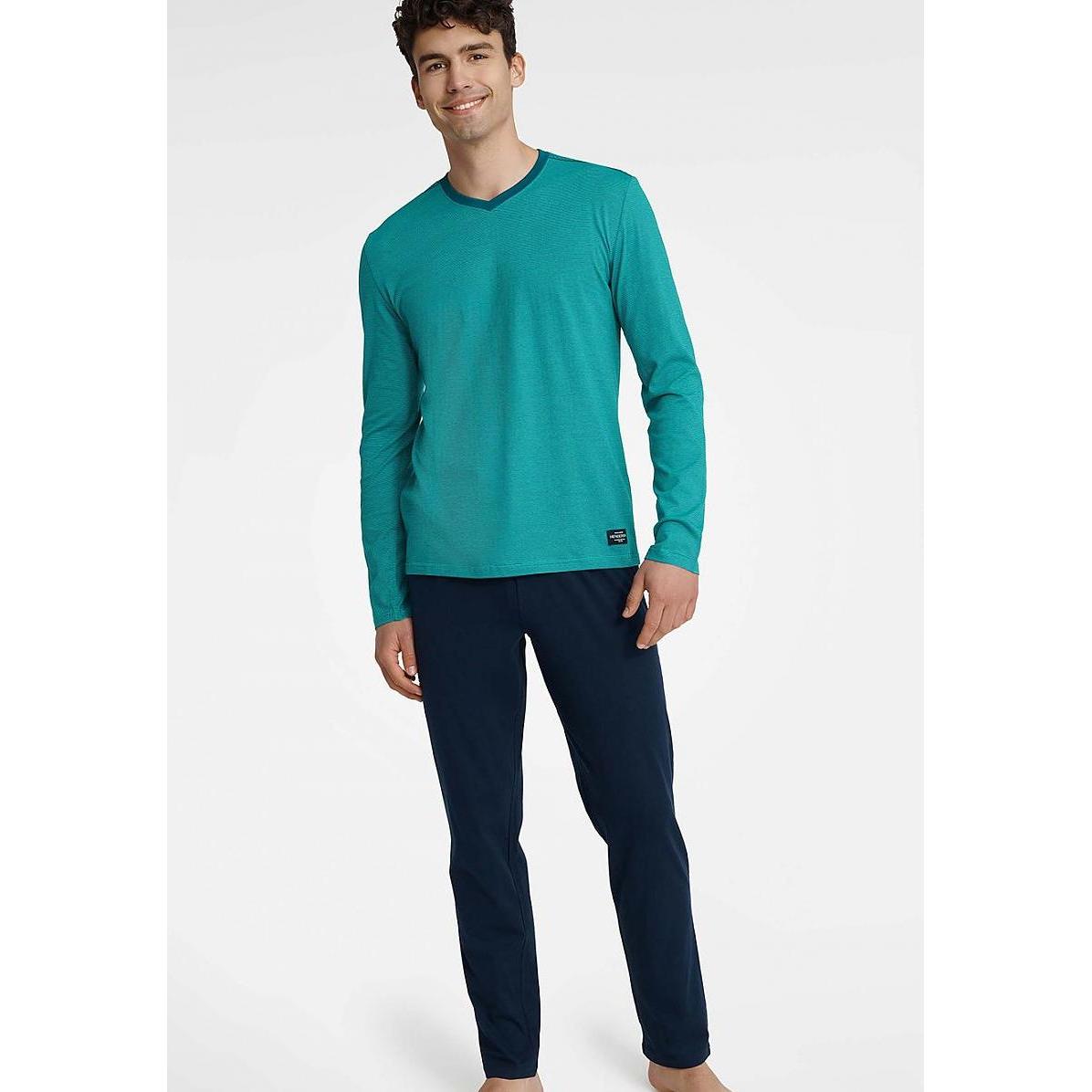 Henderson, Herren, Pyjama, Pyjama, Grün, (L)
