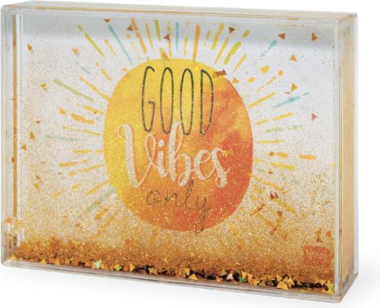 Immagine prodotto Legami Bilderrahmen mit Glitter - Good Vibes (10 x 15 cm)
