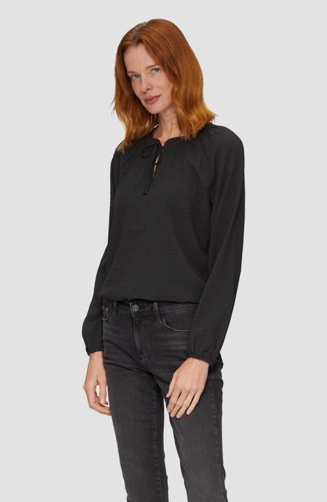 Image du produit S.Oliver Bluse Strukturierte Bluse mit Raffdetails (38)