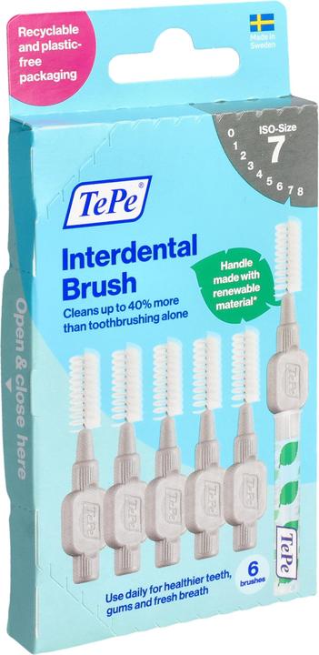 Immagine prodotto TePe Interdental Brush Gray 1.3 - Personal Care (6 x, 1.30 mm)